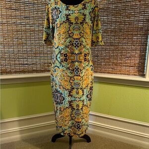 Comfortable LuLaRoe Paisley Print Dress